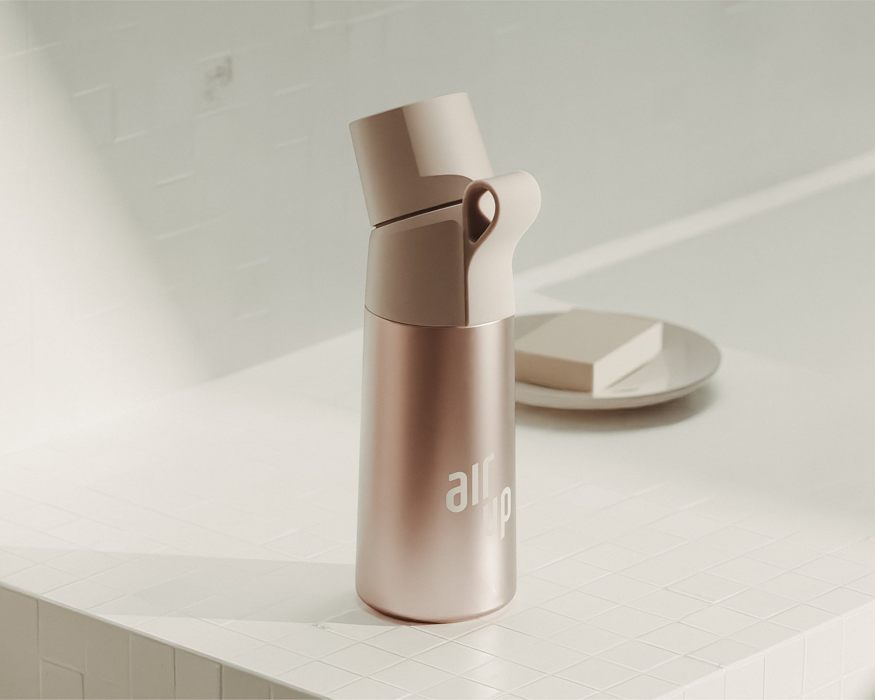 air up® Twist Pro Steel Bottle Blush Quartz 480 ml