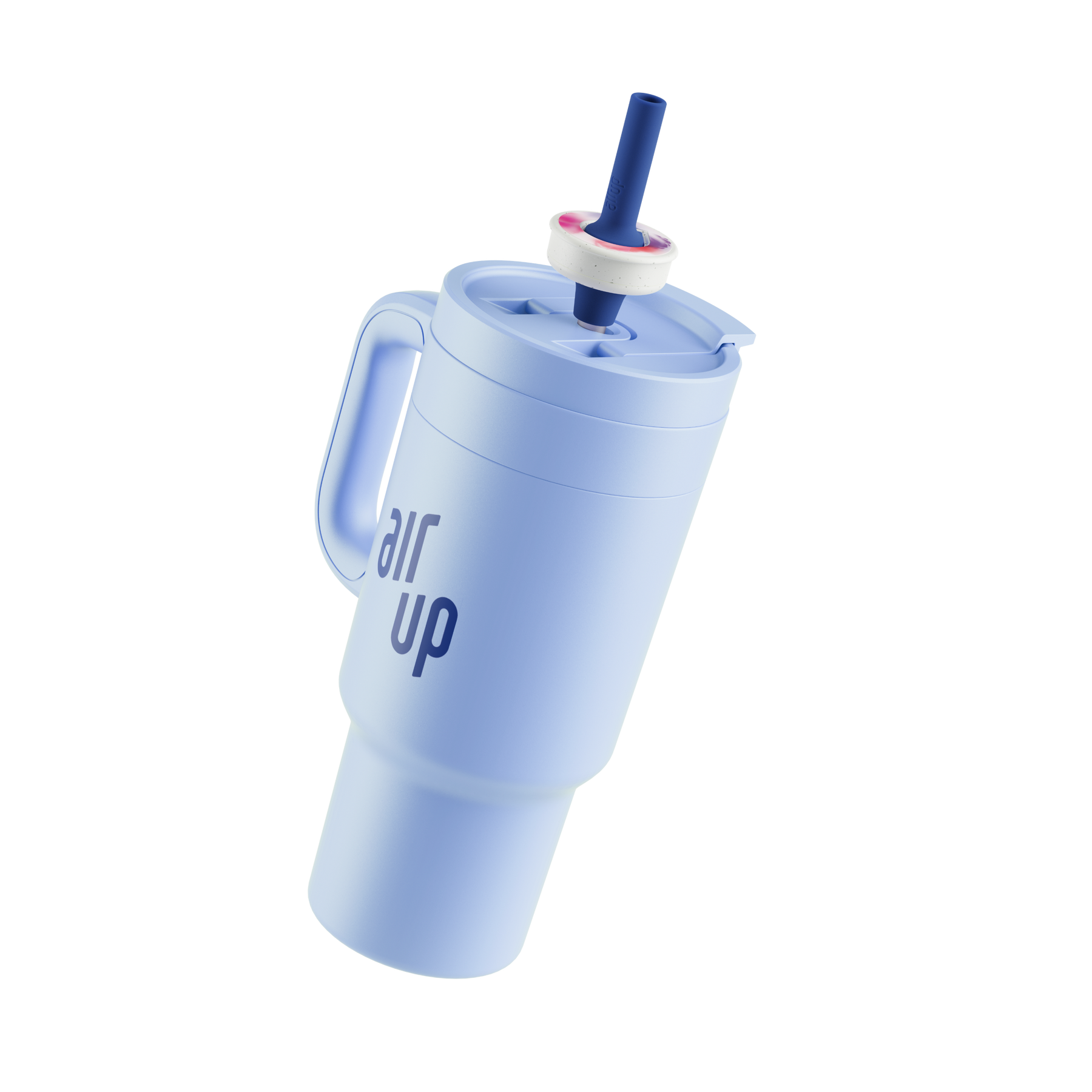 air up® Tumbler mit Griff Blue Cornflower 890 ml