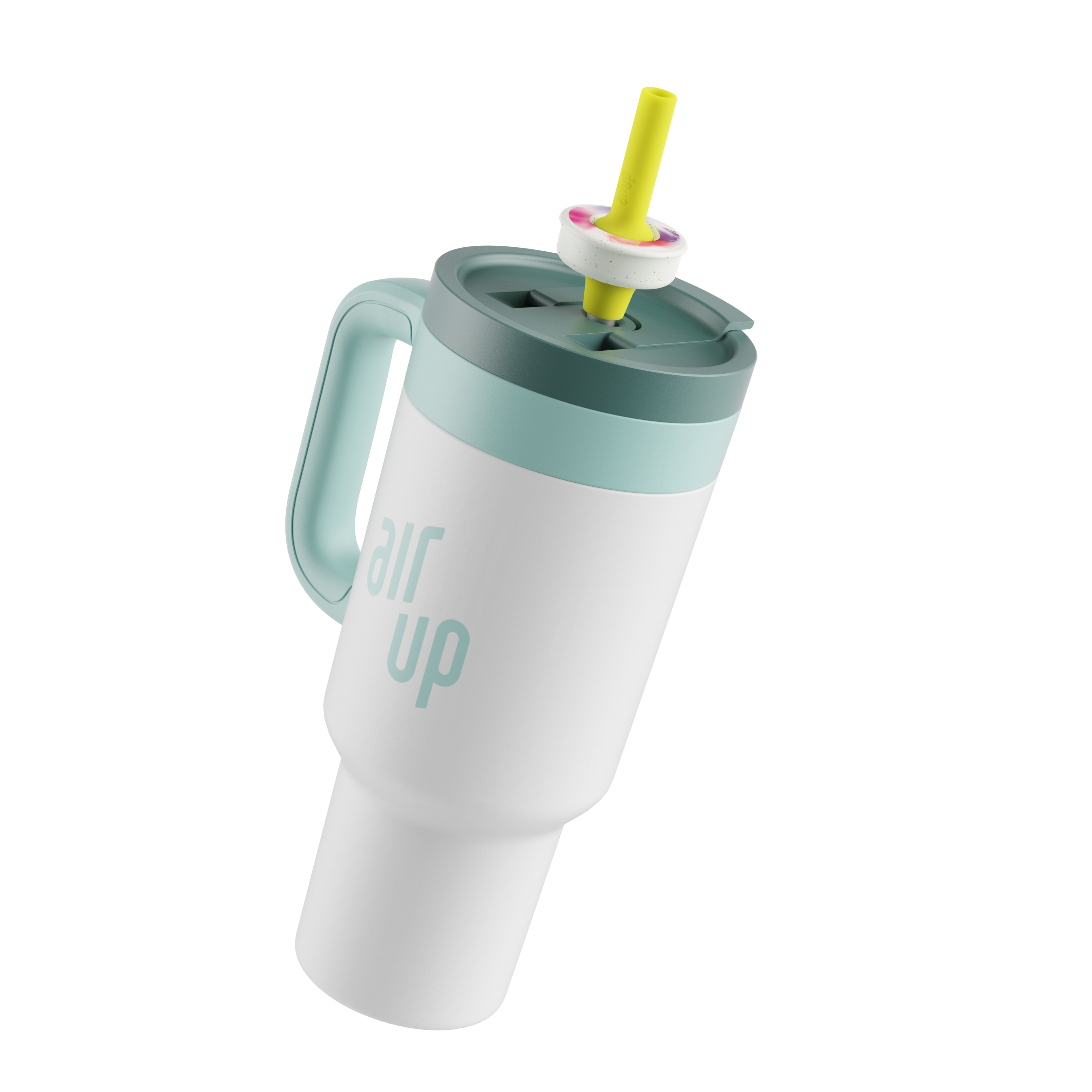 PLP - Tumbler with Handle 1200 ml  - White Spearmint - 150000236