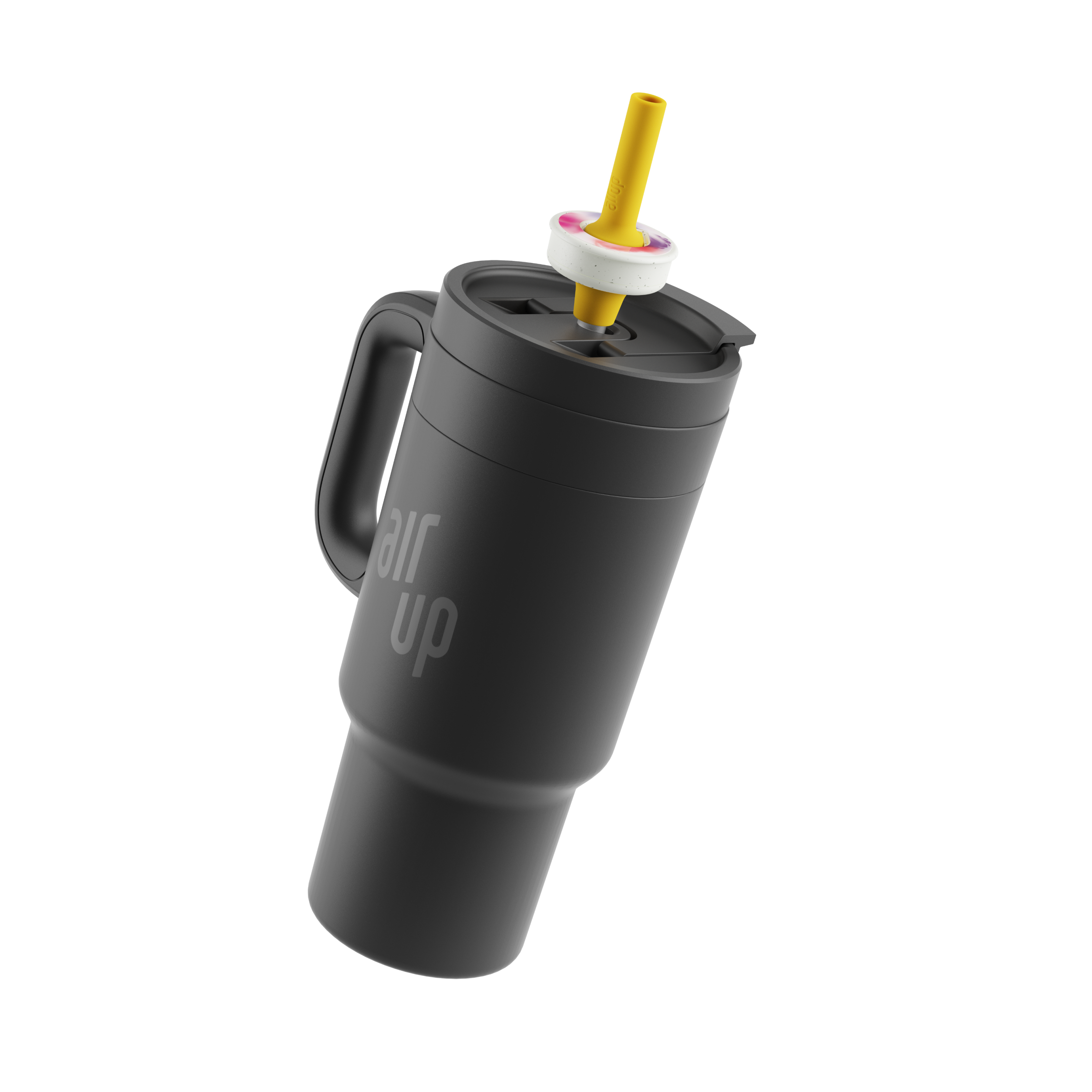 PLP - Tumbler with Handle 890 ml - Pitch Blach - 150000229