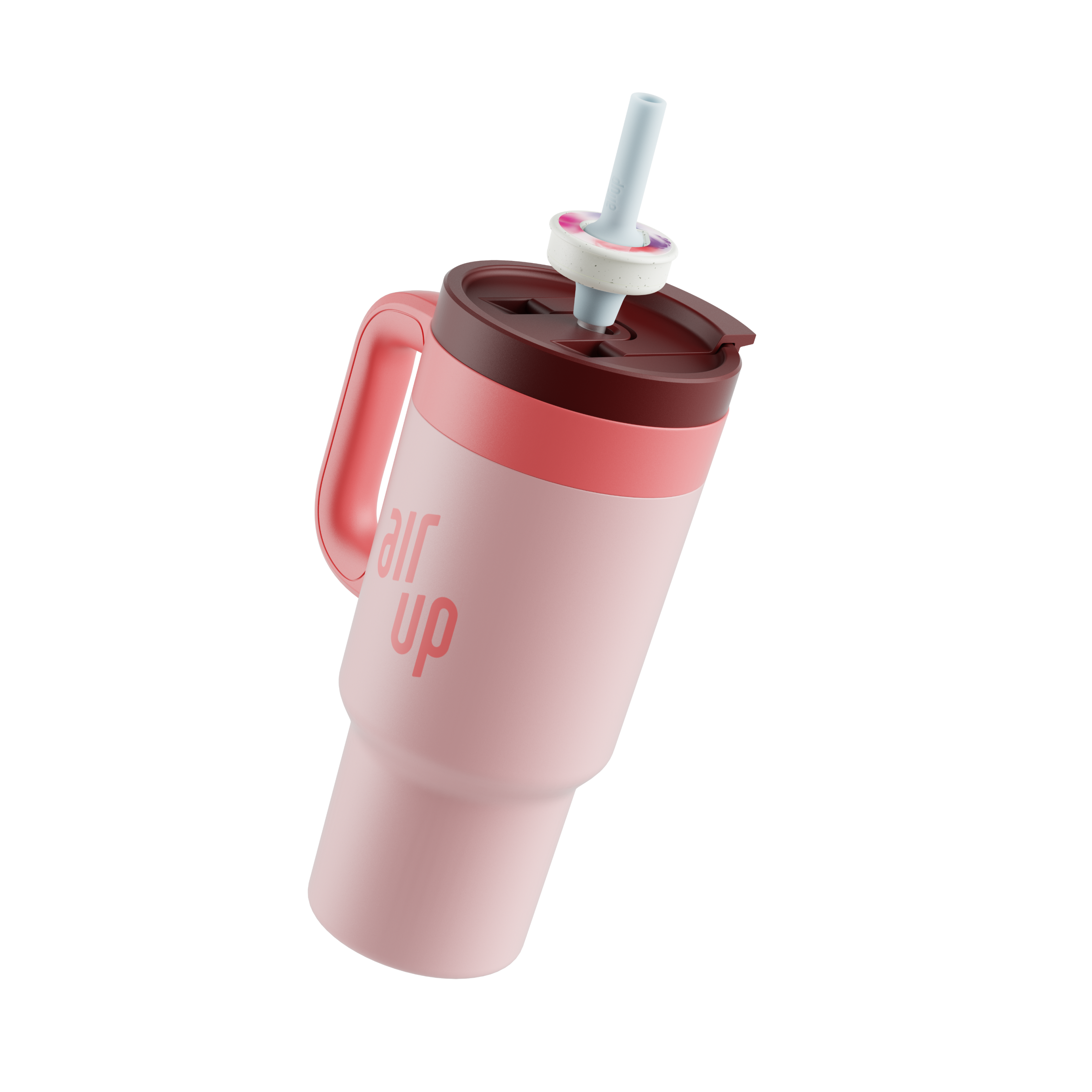 PLP - Tumbler with Handle 890 ml - Coral Pink - 150000232