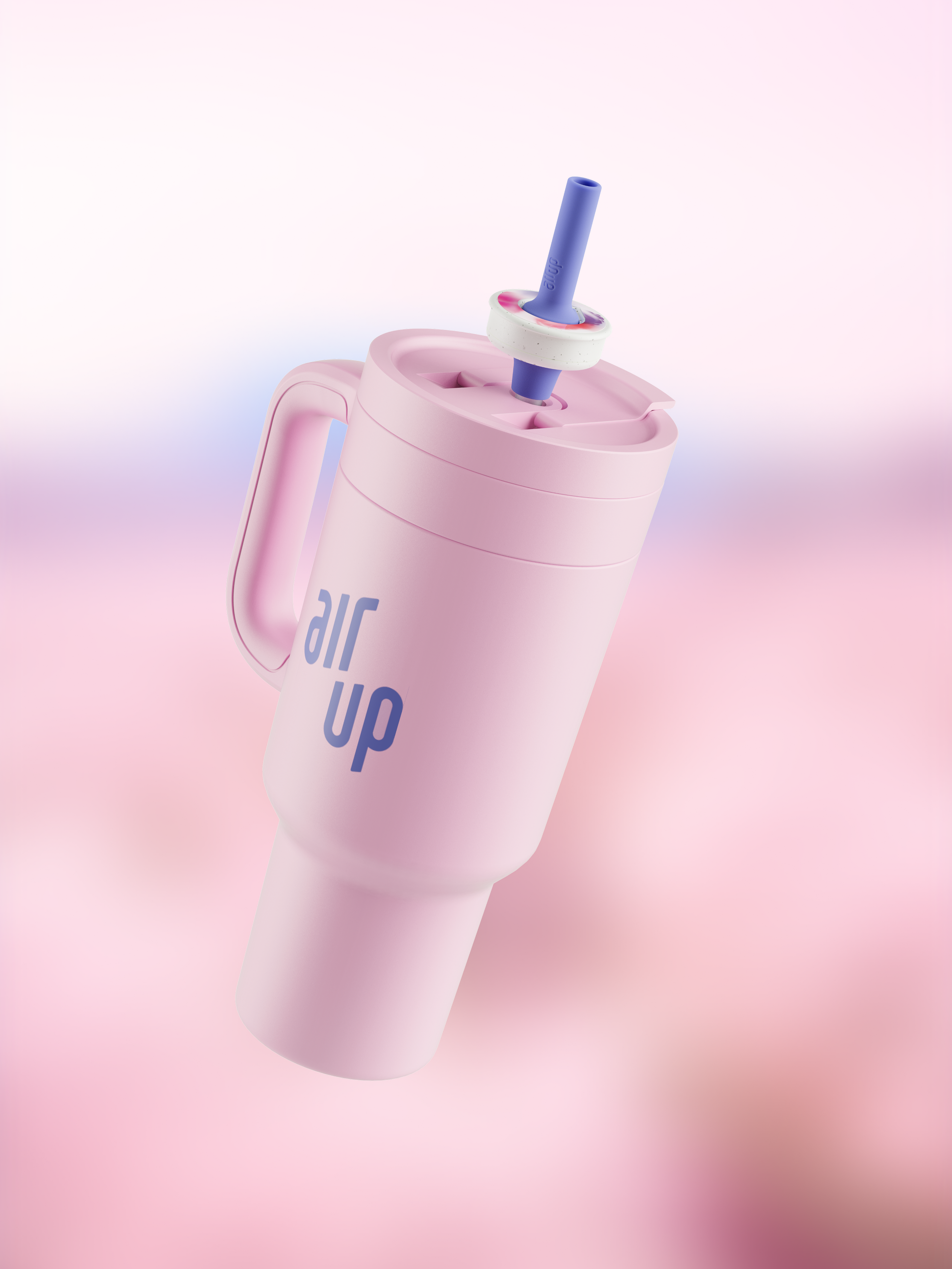 Product - air up® Tumbler with Handle 1200ml - Pink Indigo - 150000350