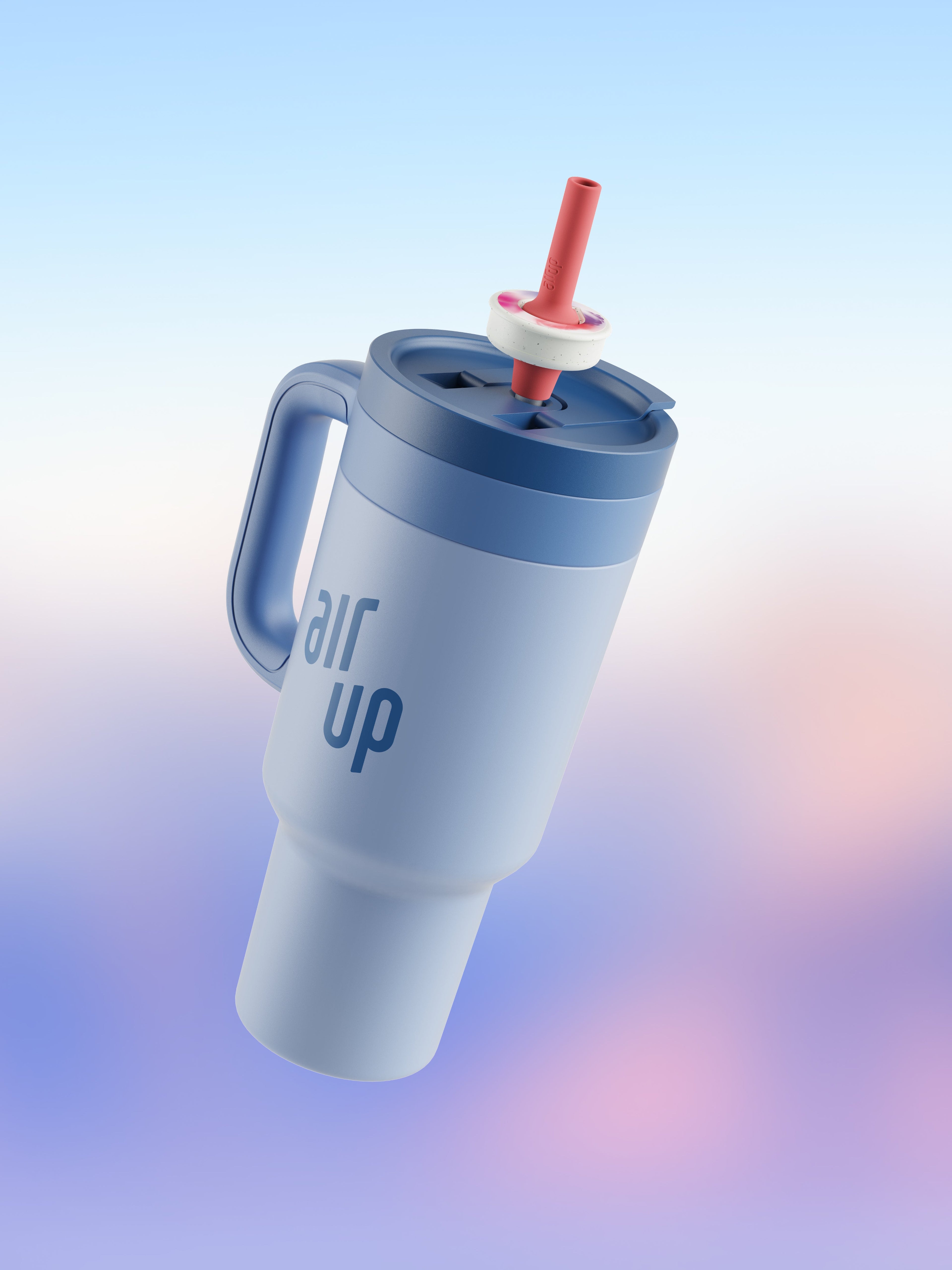 PDP - Product - air up® Tumbler with Handle 1200ml - Dusky Blue - 150000282