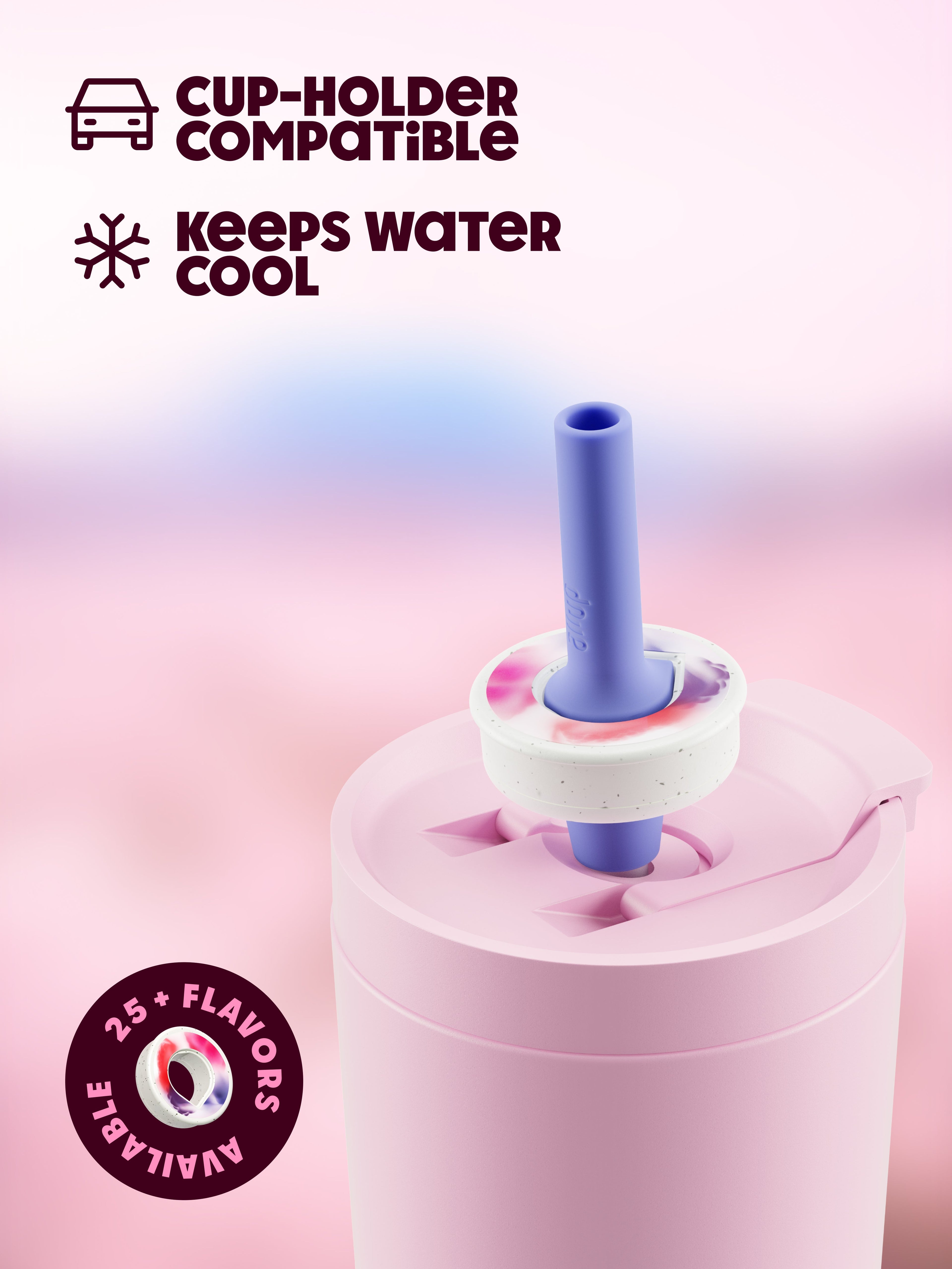 Tumbler without handle 700ml - Pink Indigo - 150000316