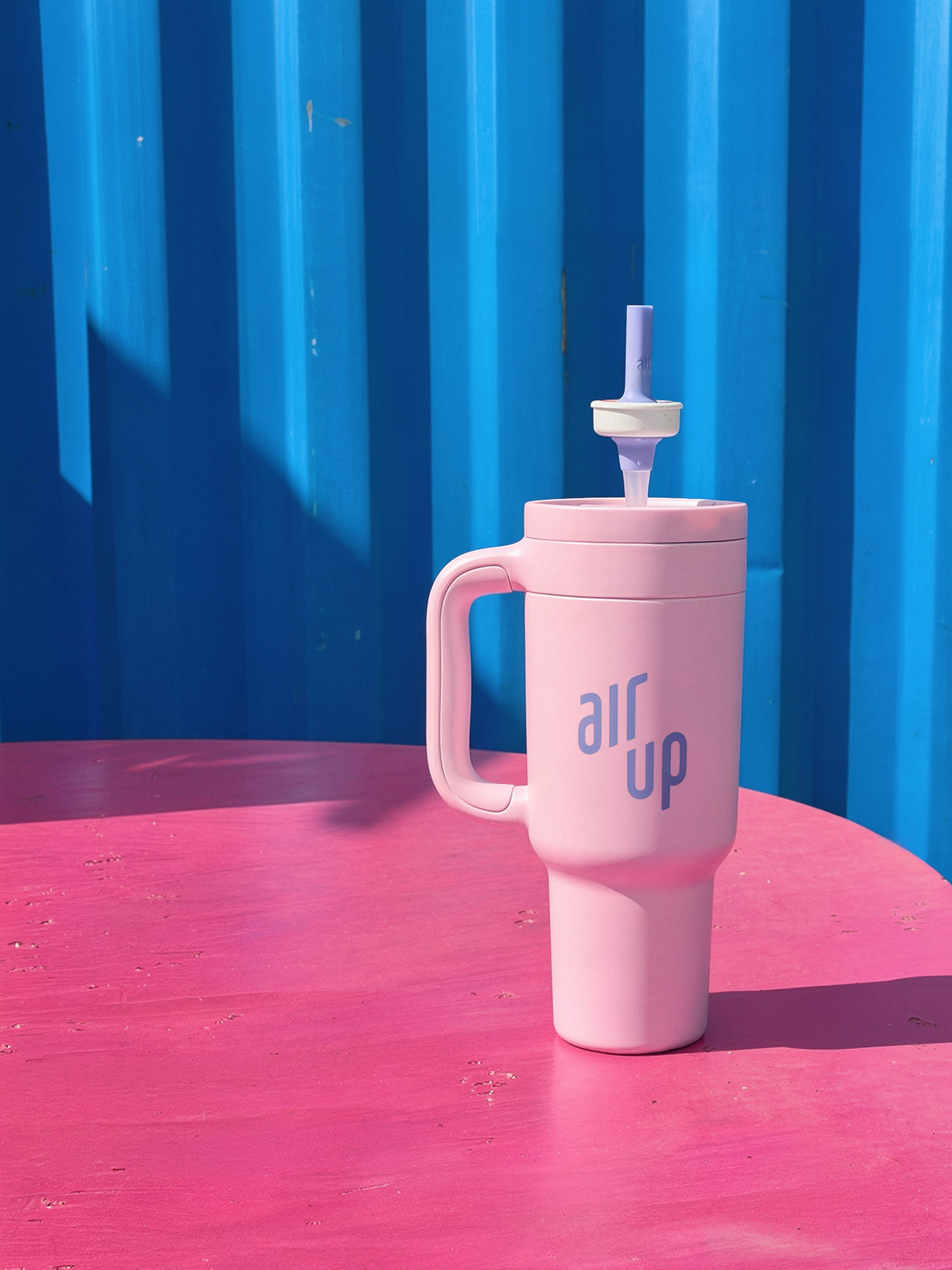 Product - air up® Tumbler with Handle 1200ml - Pink Indigo - 150000350