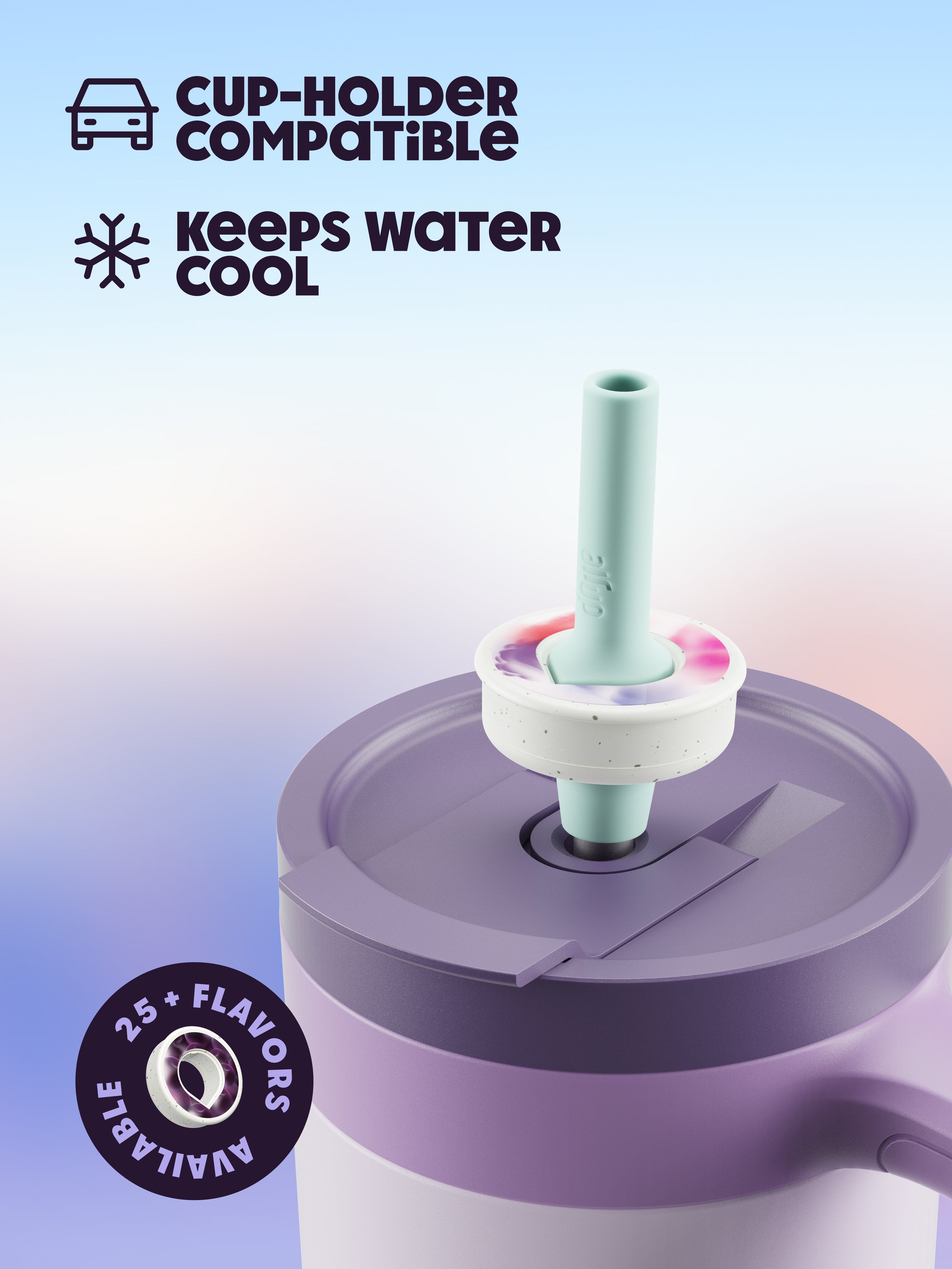 PDP -  air up® Tumbler with Handle 1200ml - Soft Lavender - 150000281