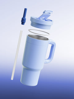 PDP - Bottle - Tumbler with handle 890ml - Blue Cornflower - 150000321 - Gallery 4